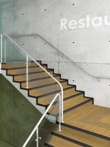 Гетерогенные ПВХ покрытия Tapiflex Stairs Modern Oak Natural