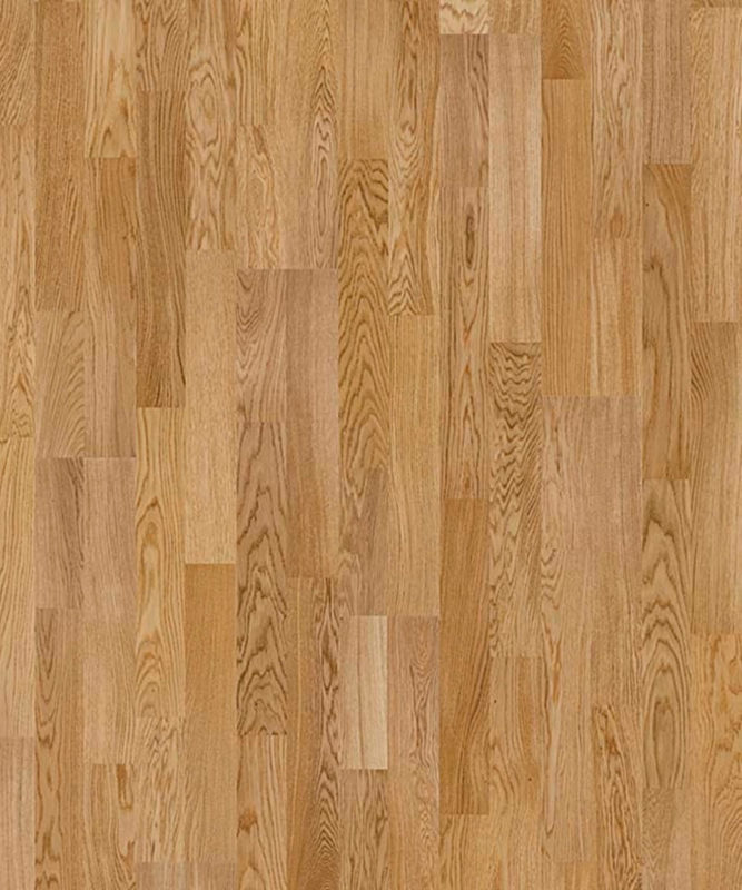 Крупный план лицевой поверхности двухполосного паркета Tarkett Shade из натурального дуба.