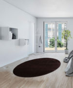 Ковер круглый Tarkett Dolce Vita 01 BBB, коричневый, Россия