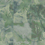Текстура ковролина Desso Sense of Marble AA81 7135 с рисунком под зеленый мрамор.