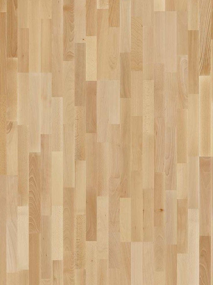Схема текстуры трехполосной паркетной доски Tarkett Pure Beech Nature Tres.
