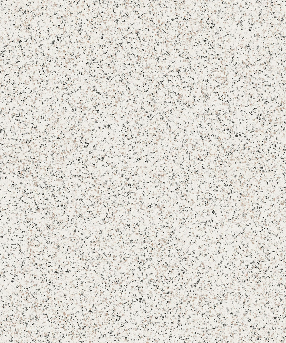 vinylovaya-plitka-lvt-kleevaya-ukladka-tarkett-id-inspiration-30-terrazzo-classical-nero-franciya Крупный план текстуры виниловой плитки Tarkett iD Inspiration 30 Terrazzo Classical Nero.