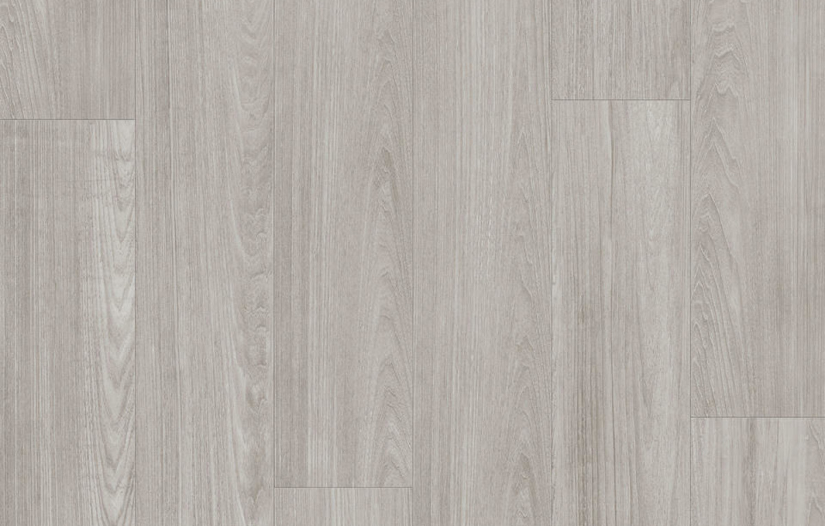 Крупный план текстуры виниловой плитки Tarkett iD inspiration 55 Patina Ash Grey.