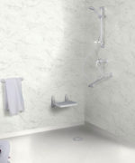 Настенное виниловое покрытие Tarkett ProtectWall (1.5 mm) - Marble Carrare, Люксембург
