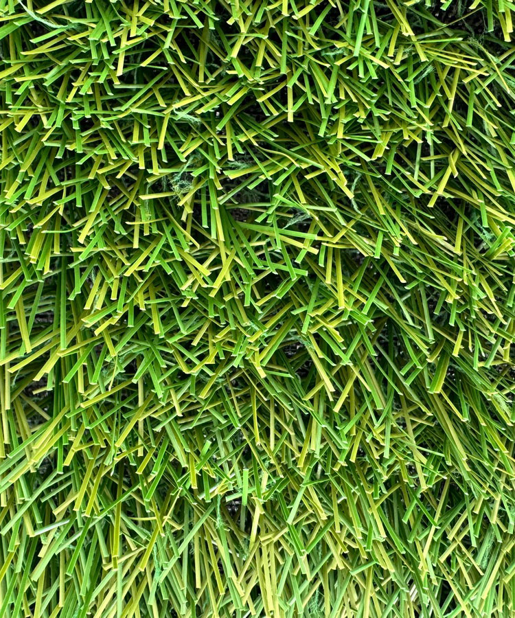 Искусственная трава для футбольных полей FieldTurf XM7 40-13 Крупный план густого монофиламентного ворса искусственной травы FieldTurf XM7 40-13 для спортивных полей