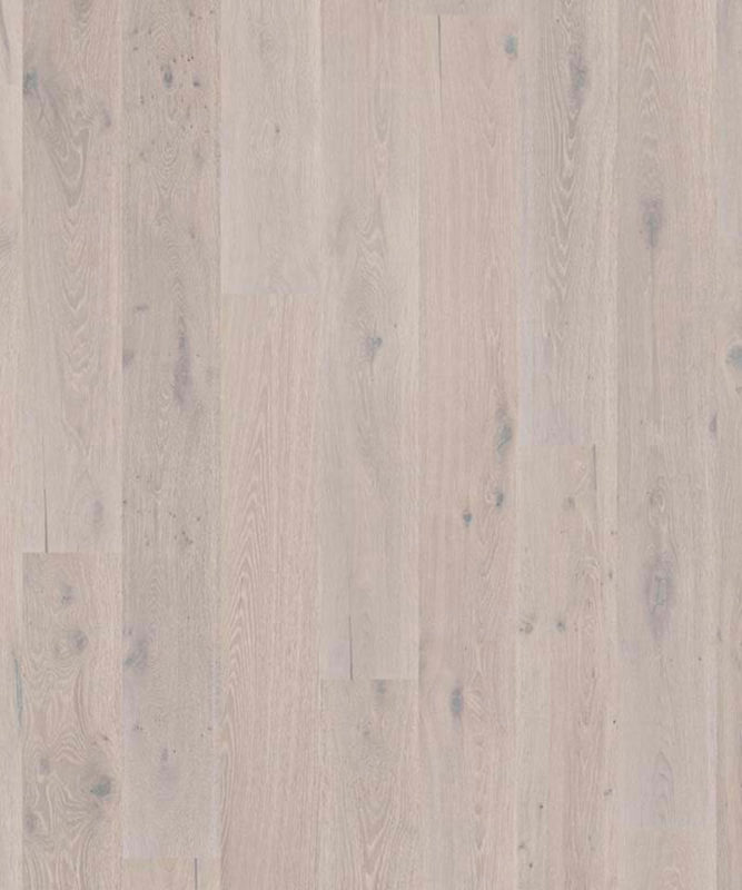 Крупный план текстуры однополосной паркетной доски Tarkett Heritage Oak Urban Grey.