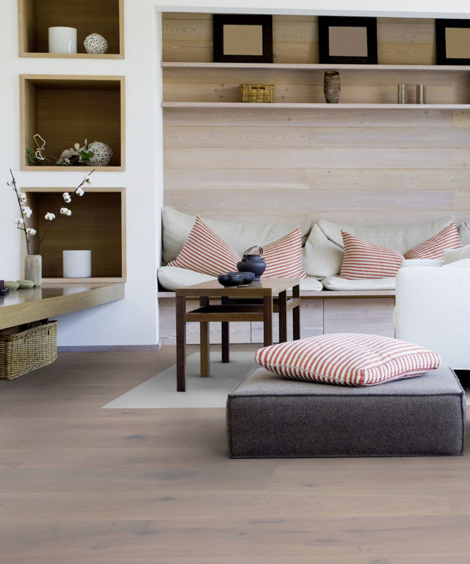 Однополосная паркетная доска Tarkett Heritage Oak Urban Grey, Швеция