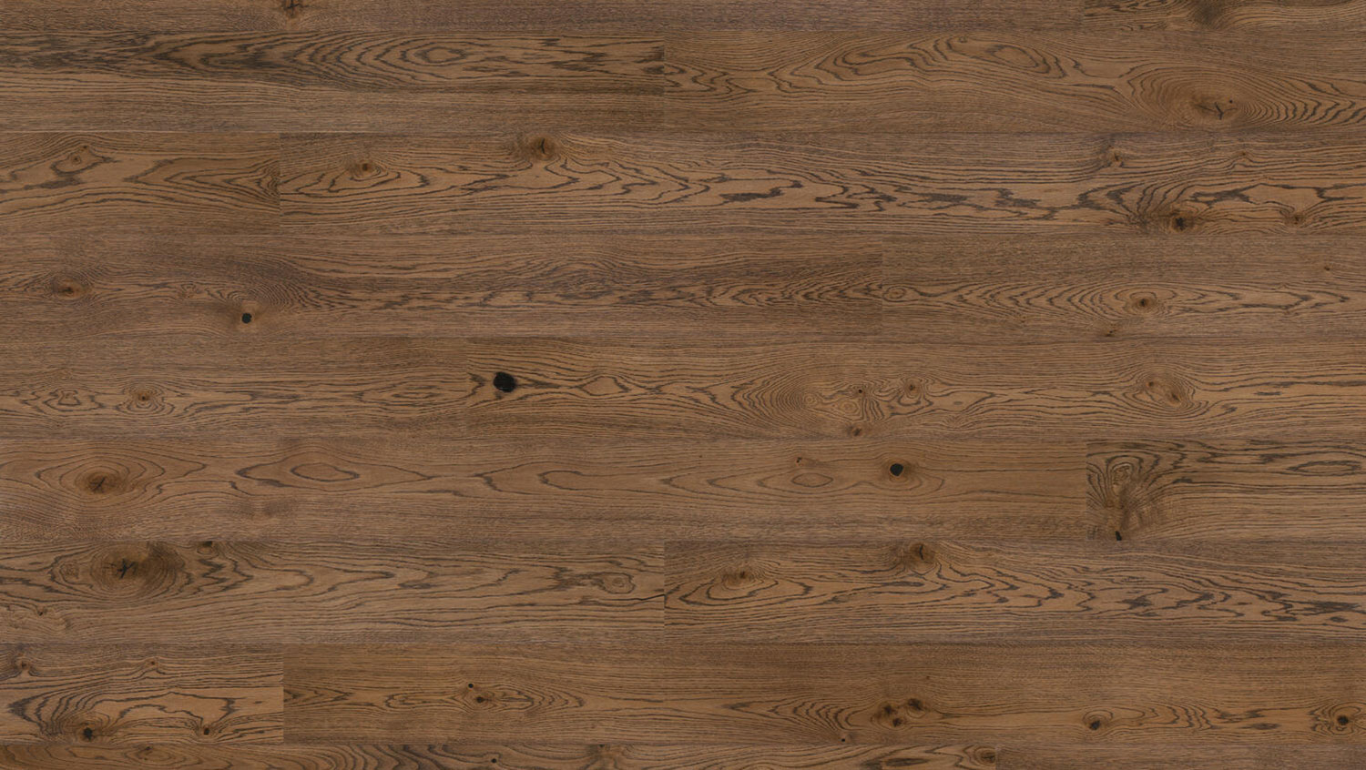Крупный план горизонтальной раскладки паркетной доски Tarkett Prestige Oak Scallop.