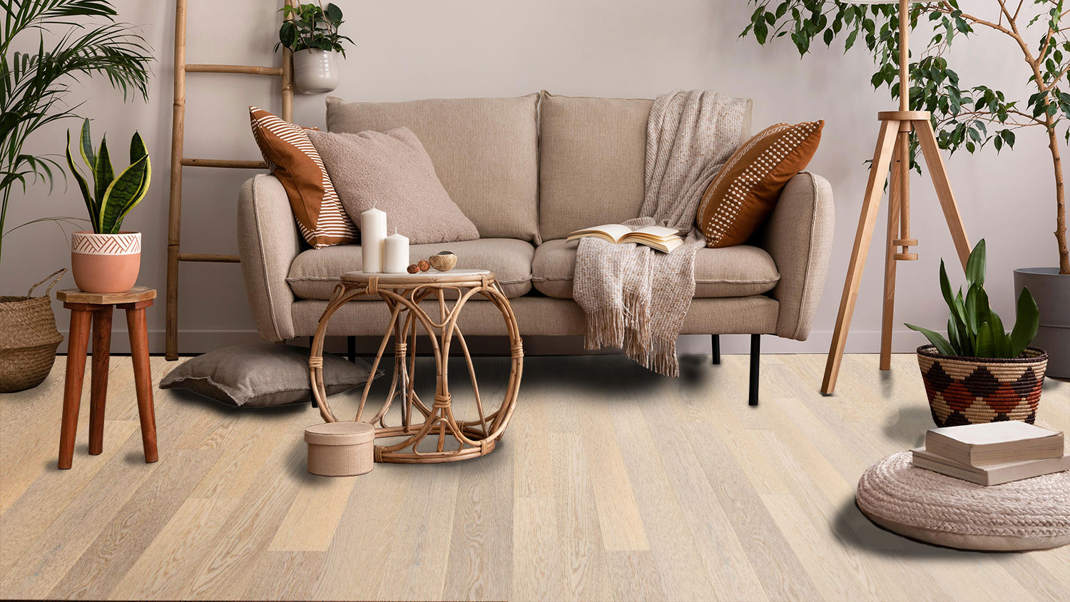 Однополосная паркетная доска Sommer Classic Plank Дуб Онега, Сербия