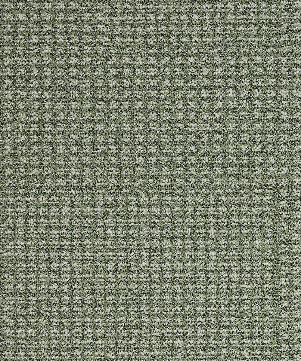 TH_DESSO_Urquiola_7843_01 Крупный план серо-зеленой текстуры петлевого ворса ковровой плитки Desso Urquiola AD03 7843.