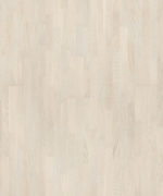Крупный план текстуры трехполосной паркетной доски Tarkett Grace Oak White Lace Tres.