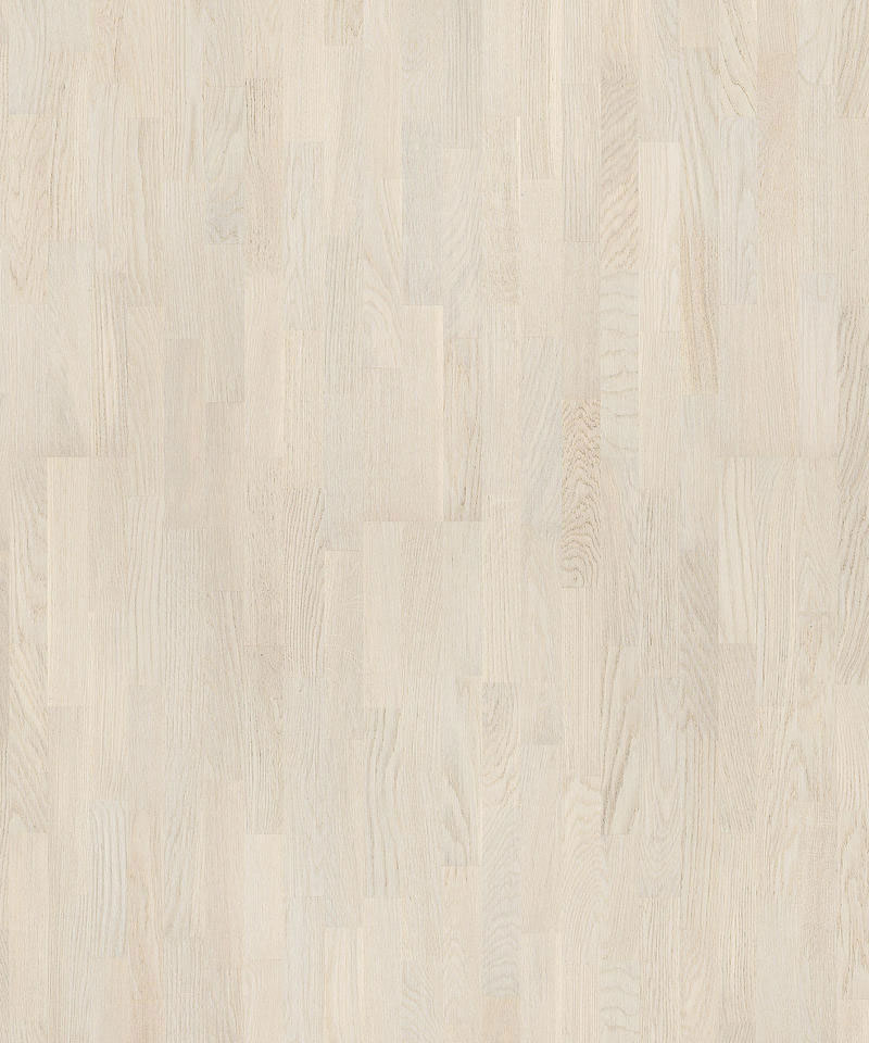 TH_Wood_Grace_Oak_White_Lace_TreS_01 Крупный план текстуры трехполосной паркетной доски Tarkett Grace Oak White Lace Tres.