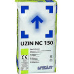 Бумажный мешок самовыравнивающейся цементной смеси для пола Uzin NC 150 весом 25 кг.