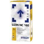 Бумажный мешок самовыравнивающейся цементной смеси для пола Uzin NC 160 весом 25 кг.