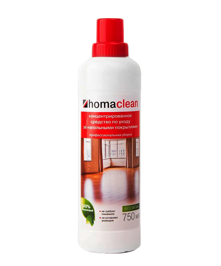 homaclean_floor_photo-1 Концентрированное средство для ухода за напольными покрытиями Homaclean, 750 мл