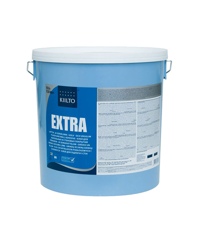 kiilto-extra-1-l Клей для ПВХ и ковровых покрытий Kiilto Extra, 1 л