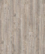 Ламинат Tarkett Estetica Oak Effect Light Grey влагостойкий общего плана раскладки планок светло-серого цвета
