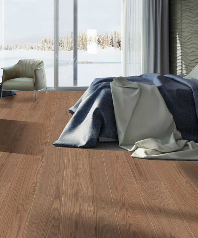 Однополосная паркетная доска Tarkett Privilege Oak Soft Brown, Сербия