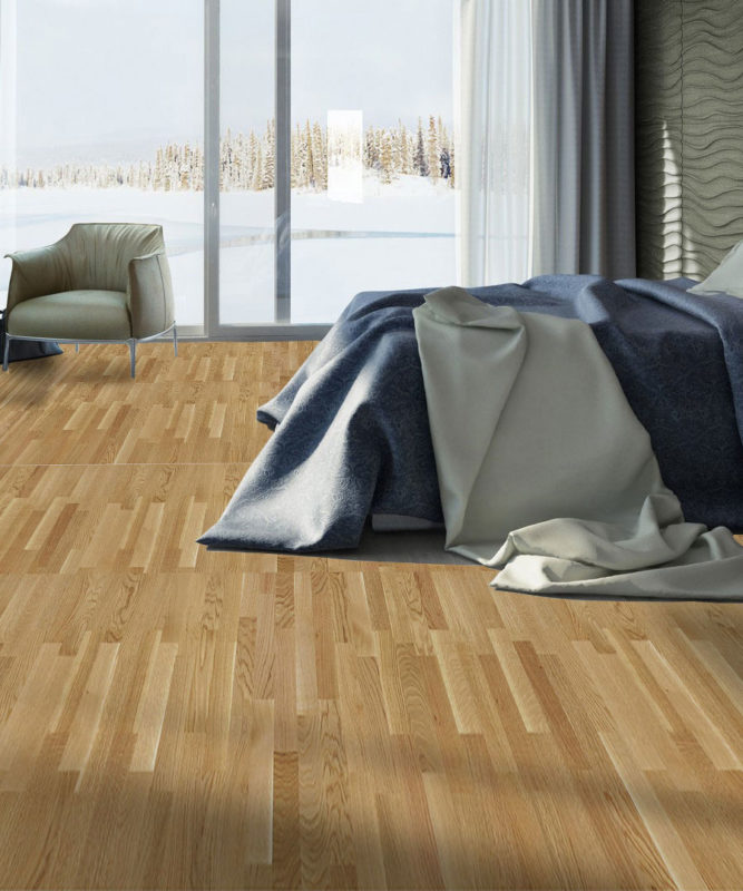 Трехполосная паркетная доска Sommer Europarquet Oak Original, Сербия