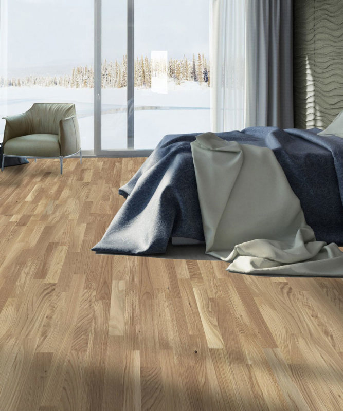 Трехполосная паркетная доска Sommer Europarquet Oak Fusion, Сербия