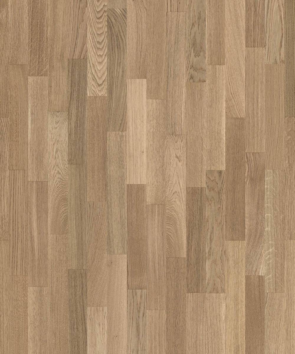 TH_3_Strip_Salsa_Oak_Supreme_Matt-1 Паркетная доска Tarkett Salsa Oak Supreme Matt трехполосная, крупный план матовой текстуры натурального дуба с красивым чередованием плашек.