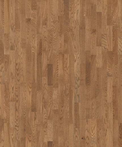 Детализированный образец Tarkett Salsa Premium Oak Oniks крупным планом передает естественную древесную структуру золотисто-коричневого дуба.