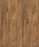 Паркетная доска Tarkett Salsa Oak Vintage Natur трехполосная, крупный план текстуры дуба в теплом коньячном оттенке с выразительными темными волокнами.