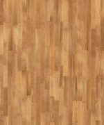 Крупный план паркетной доски Tarkett Samba Oak Primitivo демонстрирует классическую трехполосную структуру дуба в теплом медовом цвете.