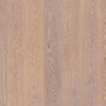 Макроснимок образца Tarkett Tango Oak Antique White детально передает изящный природный узор и мягкий античный белый оттенок плашек дуба.