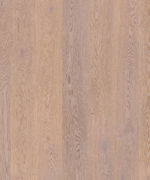 Макроснимок образца Tarkett Tango Oak Antique White детально передает изящный природный узор и мягкий античный белый оттенок плашек дуба.