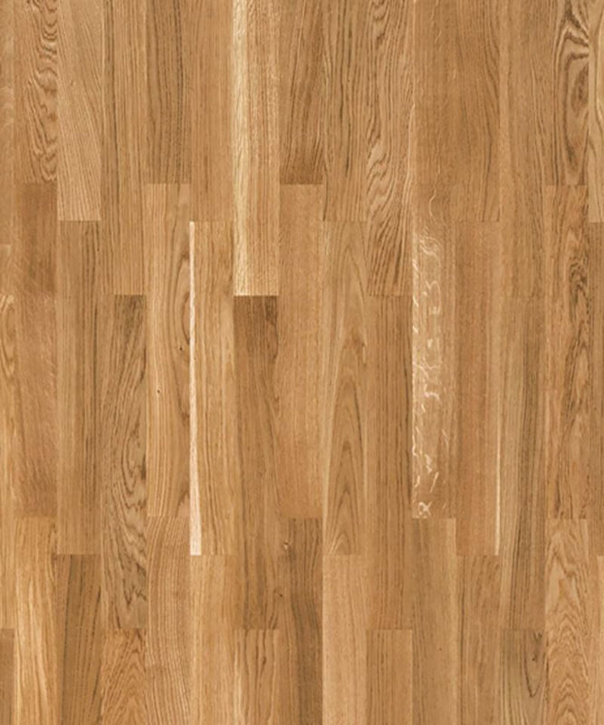 Детализированный образец Tarkett Timber Oak Wave крупным планом передает естественную многополосную структуру дуба в теплом золотистом цвете.