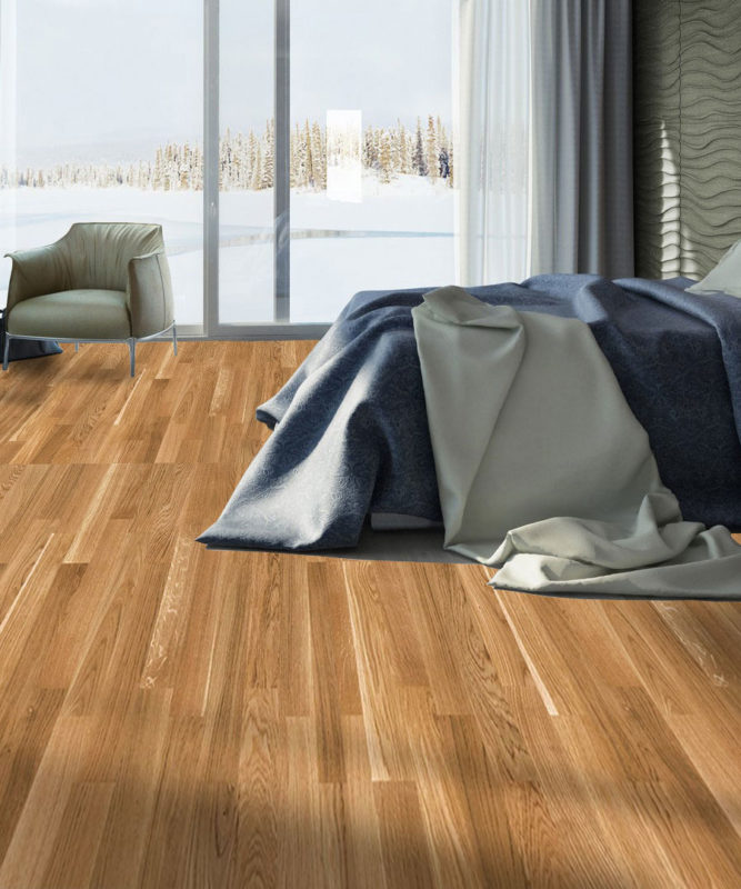 Трехполосная паркетная доска Timber Oak Wave, Сербия