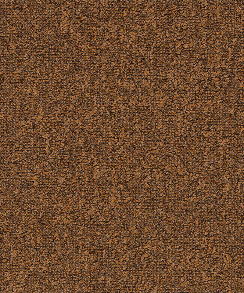 Airmaster-Earth-AD31-2067-1 Ковровая плитка Desso AirMaster Earth 2067 терракотового коричневого цвета с плотным петлевым ворсом и эффектом меланж крупным планом.
