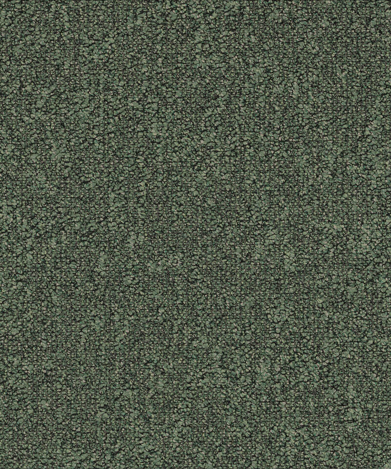 Airmaster-Earth-AD31-7922-1 Ковровая плитка Desso AirMaster Earth 7922 оливково-зеленого оттенка с плотным петлевым ворсом и эффектом меланж крупным планом.