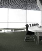 Ковровая плитка Desso Airmaster Earth AD31 7922 зеленая, Нидерланды