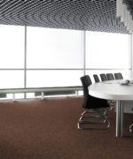 Ковровая плитка Desso Metallic Shades AA57 2083 коричневая, Нидерланды