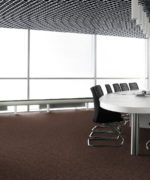 Ковровая плитка Desso Metallic Shades AA57 2942 коричневая, Нидерланды