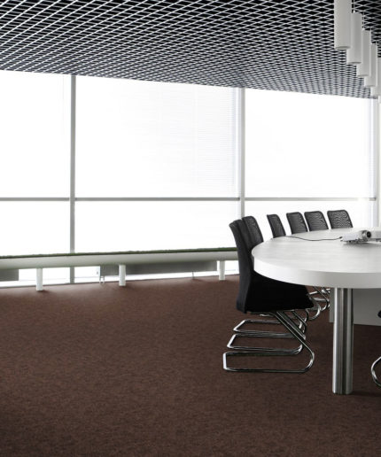 Ковровая плитка Desso Metallic Shades AA57 2942 коричневая, Нидерланды