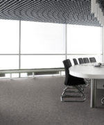 Ковровая плитка Desso Metallic Shades AA57 9505 серая, Нидерланды