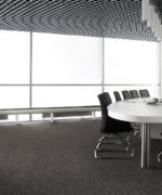 Ковровая плитка Desso Metallic Shades AA57 9975 черная, Нидерланды
