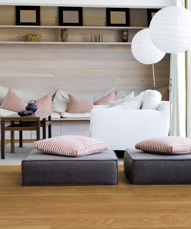Однополосная паркетная доска Tarkett Pure Oak Nature Plank