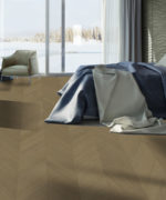 Однополосная паркетная доска Tarkett Privilege Oak Brown Grey, французская елка, Сербия