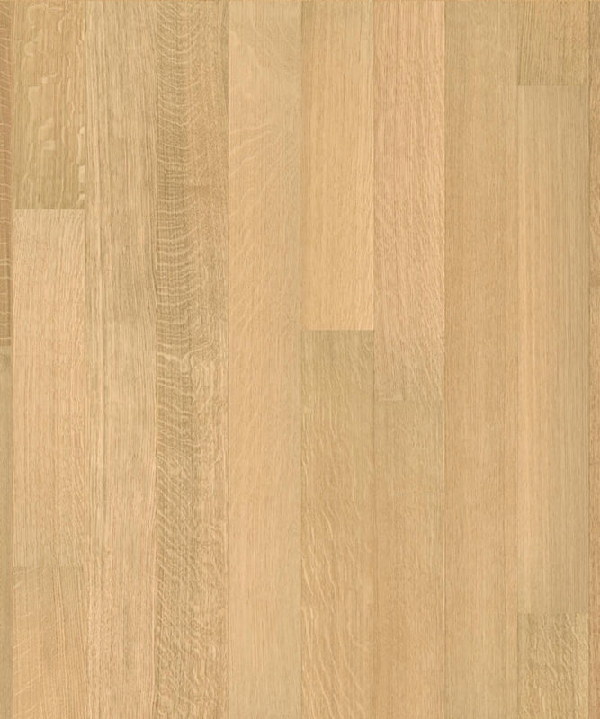 Паркетная доска Tarkett Privilege Nobile Oak Select прямой укладки наполняет интерьер современной спальни мягким золотисто-медовым светом.