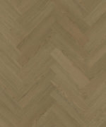Крупный план паркета Tarkett Privilege Prestige Oak Brown Grey наглядно раскрывает изысканную текстуру дуба в благородном коричнево-сером тоне.