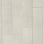 Текстура SPC плитки Tarkett Art Vinyl Bass House Jamie под дерево. Образец светло-серого влагостойкого кварцвинилового ламината.