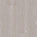 Виниловая плитка LVT Tarkett Starfloor Click Ultimate 55 — Bleached Oak Grege серо-бежевого оттенка с реалистичной текстурой дуба крупным планом.