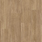 Текстура SPC плитки Tarkett Art Vinyl Element Click Biscuit Oak под дерево. Образец коричневого влагостойкого кварцвинилового ламината.