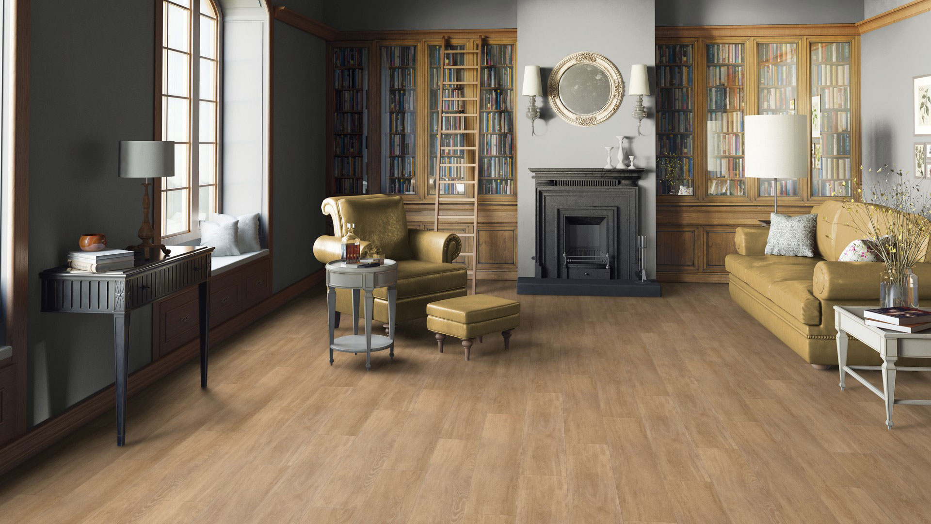 Кварц-виниловая плитка Tarkett Element Click Biscuit Oak, Россия