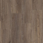 Текстура SPC плитки Tarkett Art Vinyl Element Click Brownie Oak под дерево. Образец темно-коричневого кварцвинилового ламината.