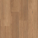 Текстура SPC плитки Tarkett Art Vinyl Element Click Latte Oak под дерево. Образец коричневого влагостойкого кварцвинилового ламината.